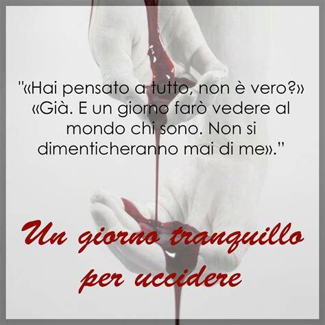 Un giorno tranquillo per uccidere - il confine dei libri