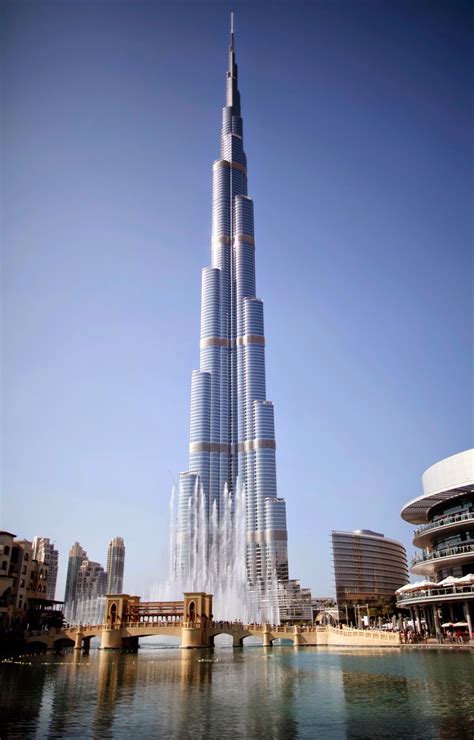 Burj Khalifa - Tallest man-made structure in the world in Dubai - myMinaret