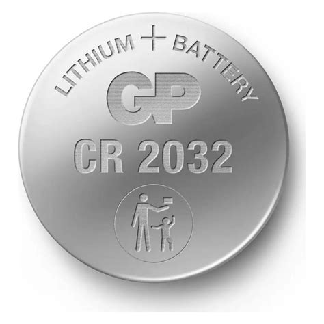 GP CR2032 3 Volt Lithium 2032 Bios Pili