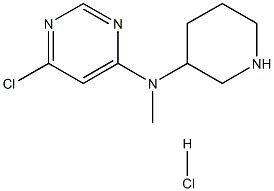 CAS 1261230 55 0 6 Chloro N Methyl N Piperidin 3 Yl Pyrimidin 4