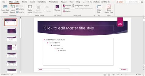 How to Use PowerPoint Slide Master Layouts