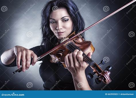 Violinist Stock Photo Image 66393503