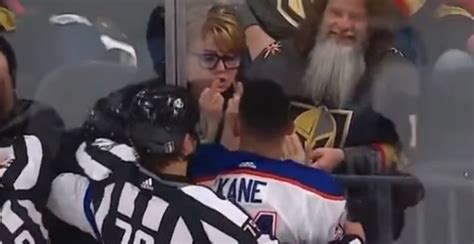 Oilers' Kane blows kisses to Vegas fan flipping him off | Offside
