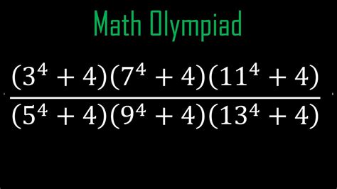 Simplify Equation Math Olympiad Problem Calculator Not Allowed Youtube