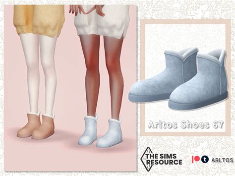 The Sims Resource Snow Boots 67