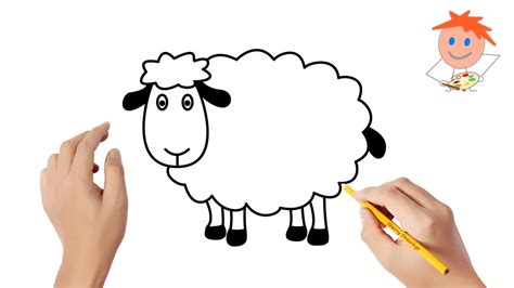 How To Draw A Sheep Easy Drawings