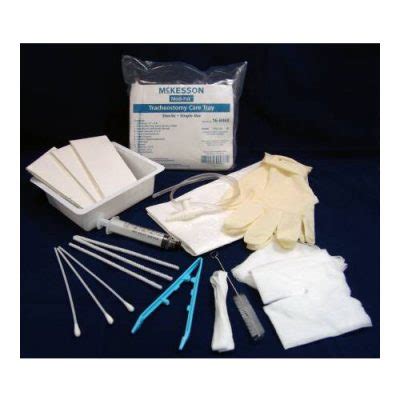 Mckesson Tracheostomy Care Tray Sterile