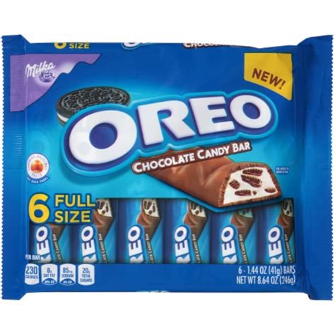 Milka Oreo Full Size Chocolate Candy Bars 6 Count, 8.64 oz - Fry’s Food ...