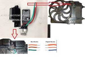 BMW MINI ONE COOPER S 1 6 R50 R53 RADIATOR COOLIN FAN RESISTOR SWITCH