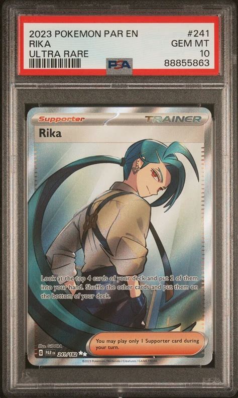 Rika 2023 Scarlet Violet Paradox Rift 241 182 Ultra Rare Price