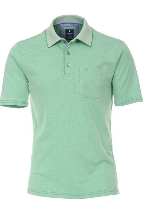 Hochwertiges Redmond Casual Regular Fit Poloshirt In Der Farbe Mint