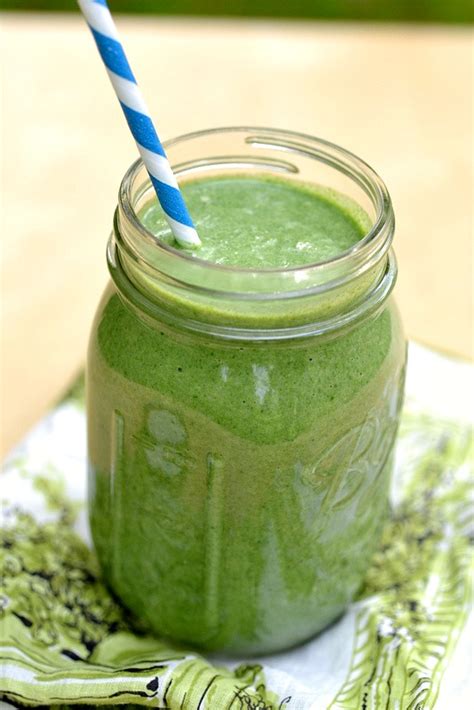 Meal Makeover Power Spinach Smoothie Recipe The Realistic Nutritionist