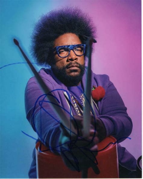 QUESTLOVE SIGNED AUTOGRAPH 8X10 PHOTO - THE ROOTS, THE TONIGHT SHOW ...