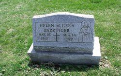 Helen M Gera Barringer 1913 1972 Mémorial Find a Grave