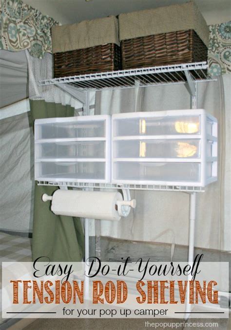 Pop Up Camper Storage Ideas