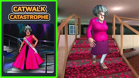 Scary Teacher 3d Miss T Catwalk Performance Gameplay Walkthrough Ios