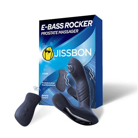 Amazon Jissbon E Bass Rocker Prostate Massager Anal Vibrator Anal Plug Anal Sex Toys With