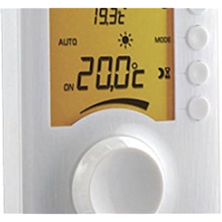 Delta Dore Thermostat filaire programmable Tybox 1117 pour chaudières