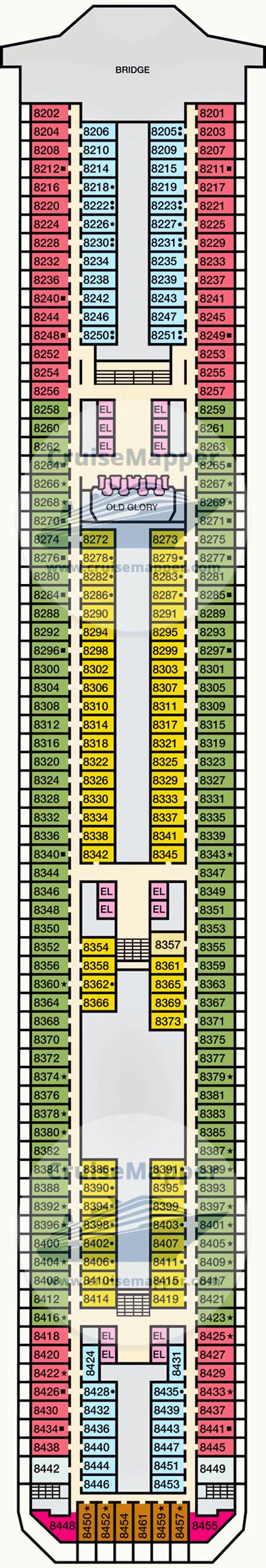 Carnival Glory Empress Deck Balcony Partition Online