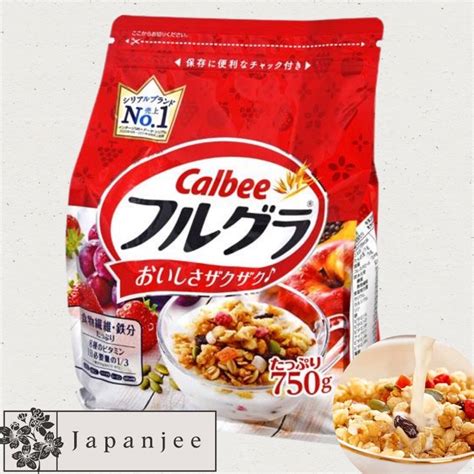 Calbee Fruit Granola Big Frugra Cereal Japan G Shopee Philippines