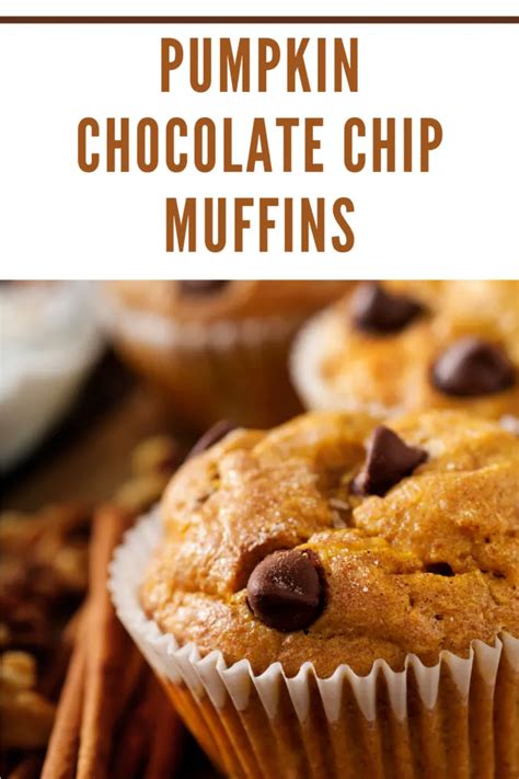 Pumpkin Chocolate Chip Muffin Recipe • Mommy S Memorandum