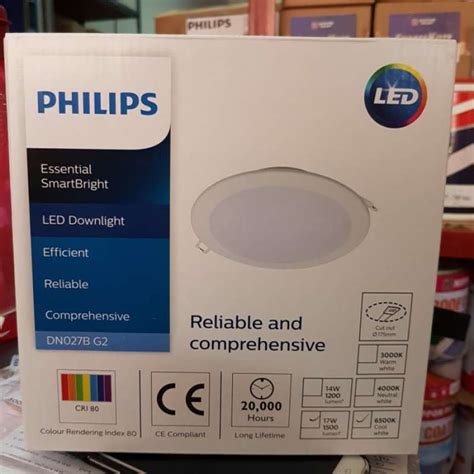 Promo Premium PHILIPS LED DOWNLIGHT DN027B G2 17 WATT 6500K 7 INCH ...