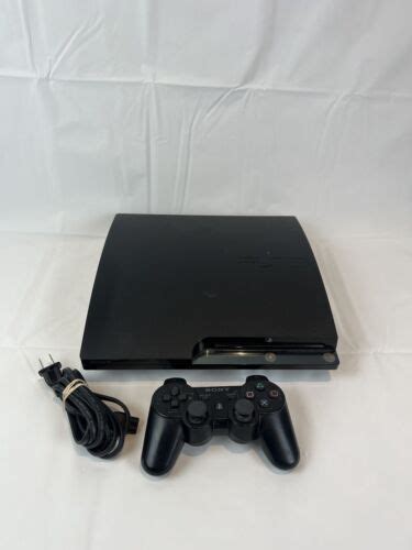 Sony Playstation Slim Ps Gb Black Console Gaming System Cech