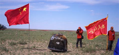 La Sonda China Change 6 Regresa A La Tierra Con Muestras De La Cara