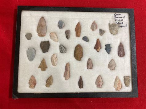 Ohio Arrowheads And Points Auction