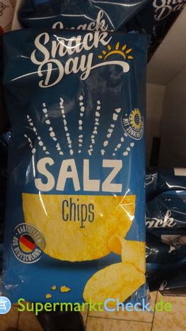 Snack Day Kartoffel Chips Salz Preis Angebote Bewertungen