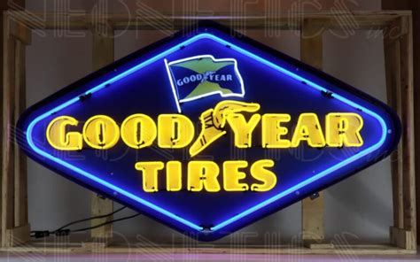 Goodyear Neon Neon Signs Mancave Madness