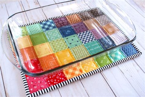 Casserole Hot Pad Pattern Easy And Fun Printable Sewing Patterns Quilted Potholder Pattern