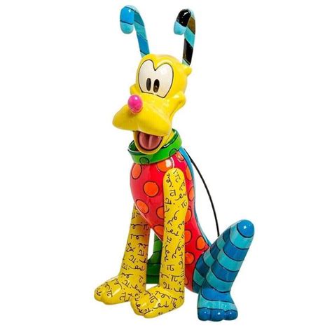 Enesco Other Enesco Disney Pluto By Romero Britto Figurine 85 Hand