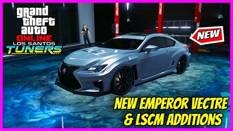 Gta Online Los Santos Tuners New Emperor Vectre Customization And