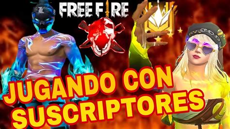 FREE FIRE EN VIVO EN VIVO FREE FIRE REGION EEUU SUBIENDO DE