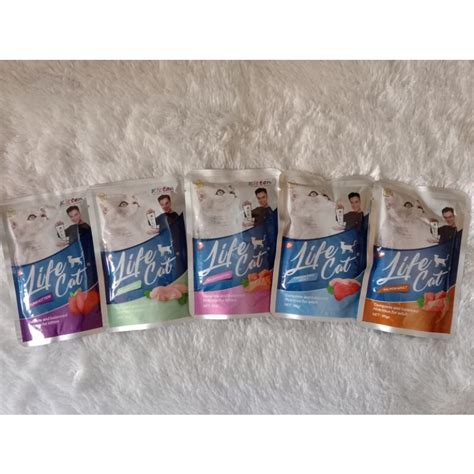 Jual LIFE CAT POUCH 85gr All Varian Indonesia Shopee Indonesia