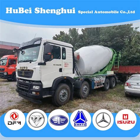 Sinotruck Howo X Heavy Mixer Truck Hp Cbm M Concrete Mixer