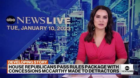 Abc News Live Rules Package Passes As Republicans Take Control Of The