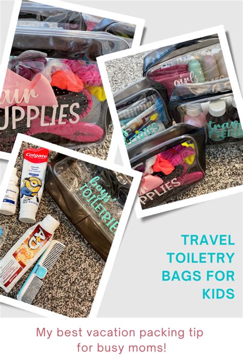 Travel Toiletry Bags For Kids — The Organized Mom Life