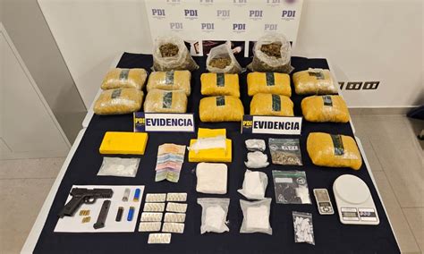 Operación Dignidad PDI incauta más de 18 kilos de droga en Osorno