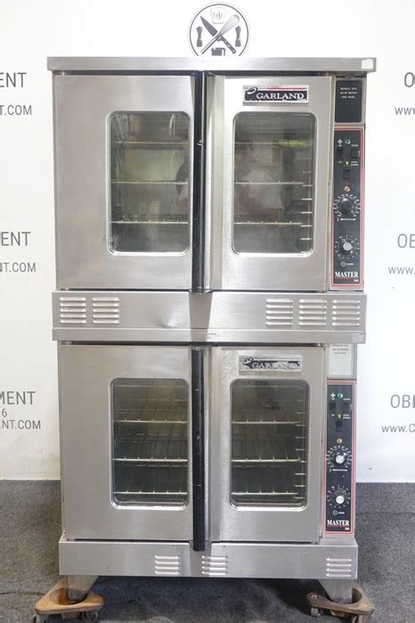 GARLAND DOUBLE STACK NATURAL GAS CONVECTION OVEN MODEL MCO GS 20 S