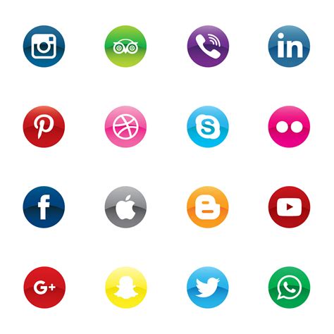 Social Media Icons - Free download :: Behance