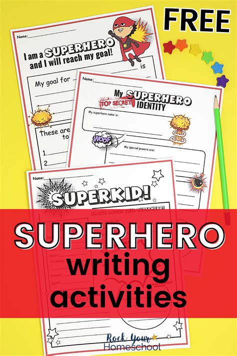 Free Superhero Writing Prompts And More To Boost Creativity Superhero