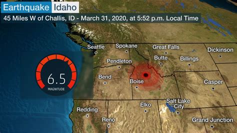 Large Earthquake Strikes Idaho; No Major Damage Reported | Weather.com