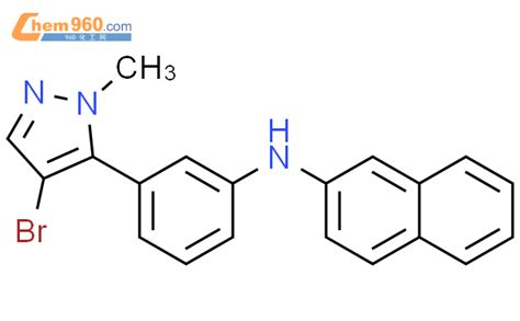 Naphthalenamine N Bromo Methyl H Pyrazol Yl