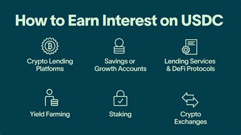 How to Earn Interest on USDC: A Beginner's Guide