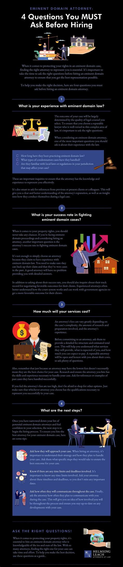 Eminent Domain Attorney: 4 Questions You MUST Ask Before Hiring | PDF