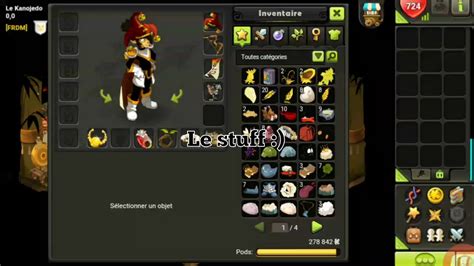 Presentation De Stuff Du Cra Feu Lvl Dofus Touch Youtube