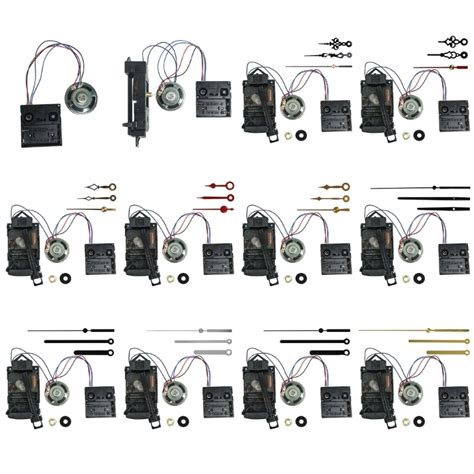 S Rie Horloge Murale Pendule Mouvement M Canisme Silencieux Avec