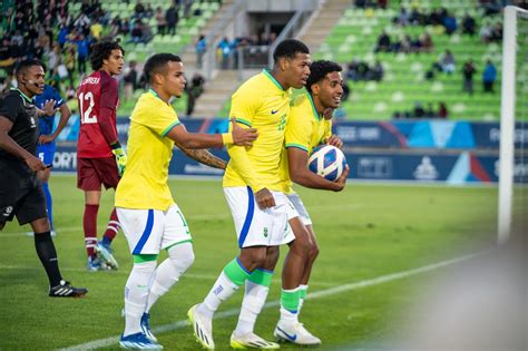 Gol No Final Brasil Vence Estados Unidos Em Estreia No Pan